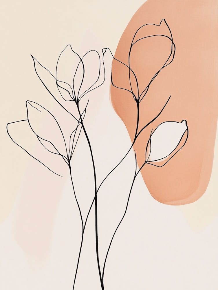 Abstract Floral Painting 9