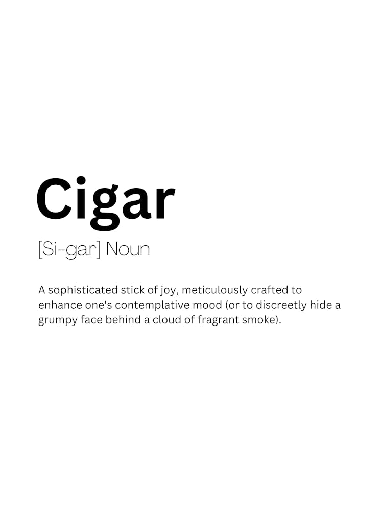 Cigar Definition Meaning