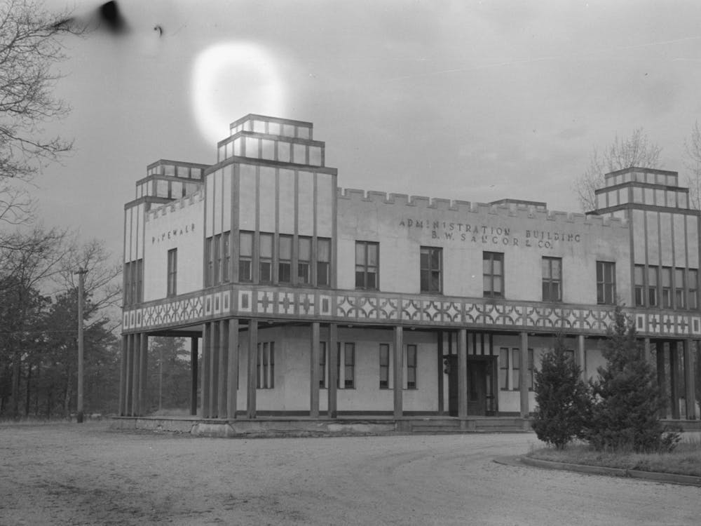 Administration Building Of Land Development Project, Southcentral New Jersey By Russell Lee