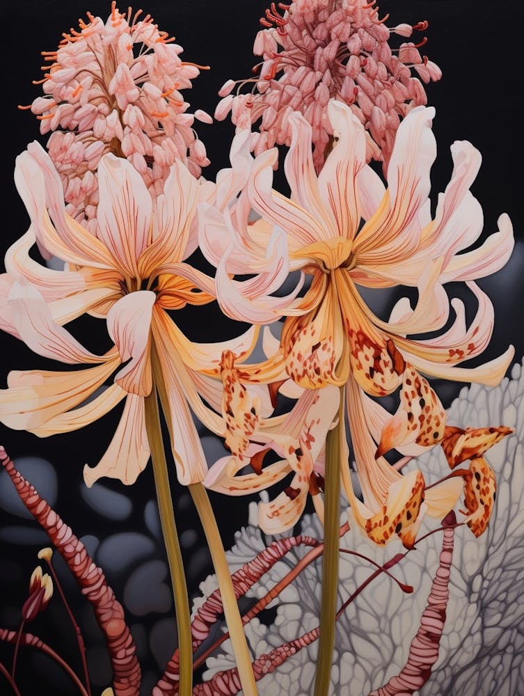 Flower Illustration Kangaroo Paw Flower 1