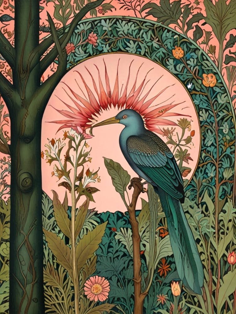 William Morris Bird In The Forest