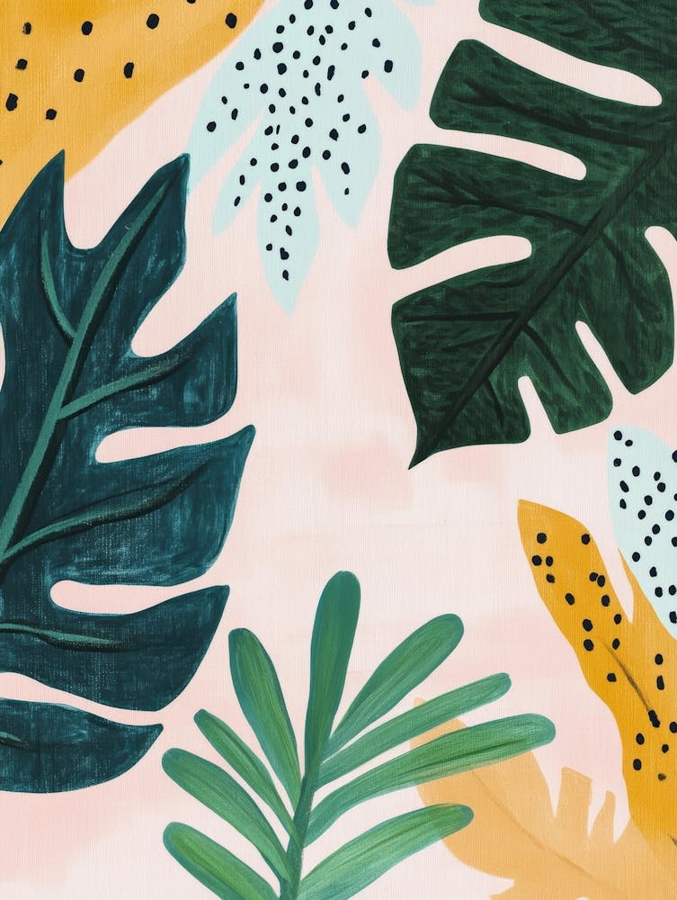 Tropical Leaves 258