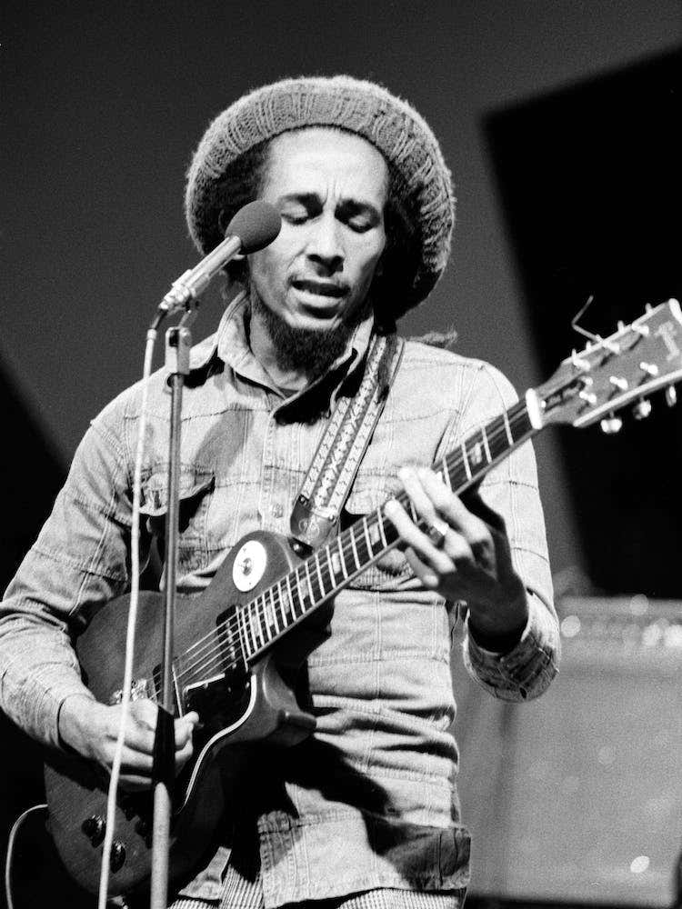 Bob Marley Performing In London, 1978
