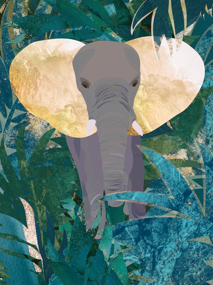 Elephant In The Jungle