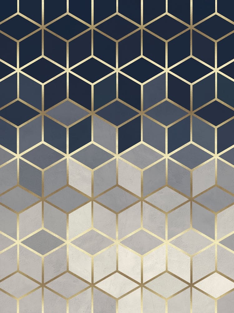 Geometry with golden lines 9