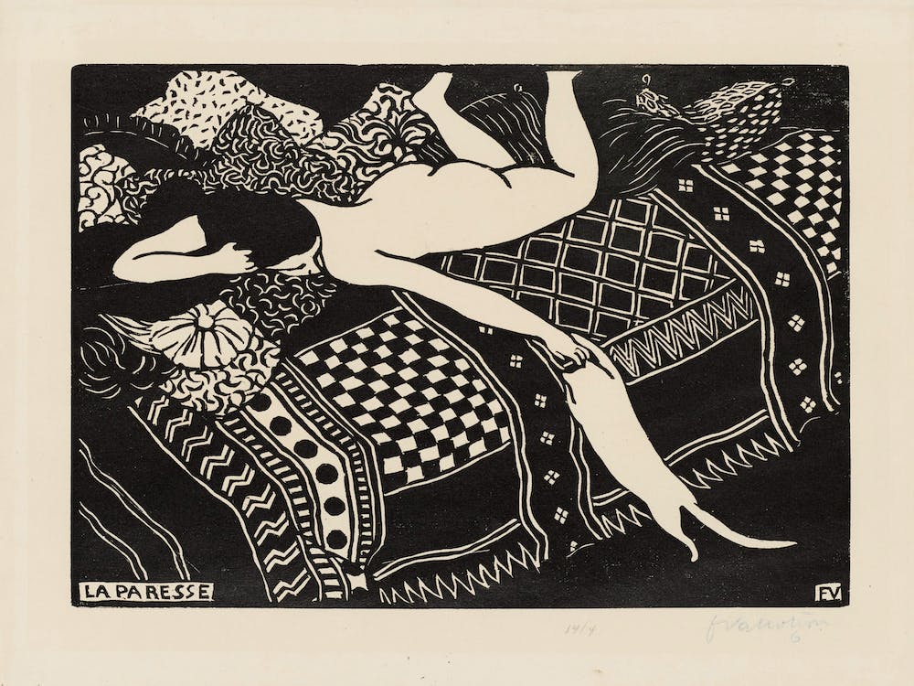 Laziness, Félix Vallotton