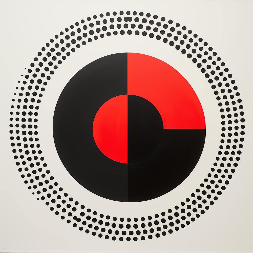 Abstract Geometry - Circles and Dots
