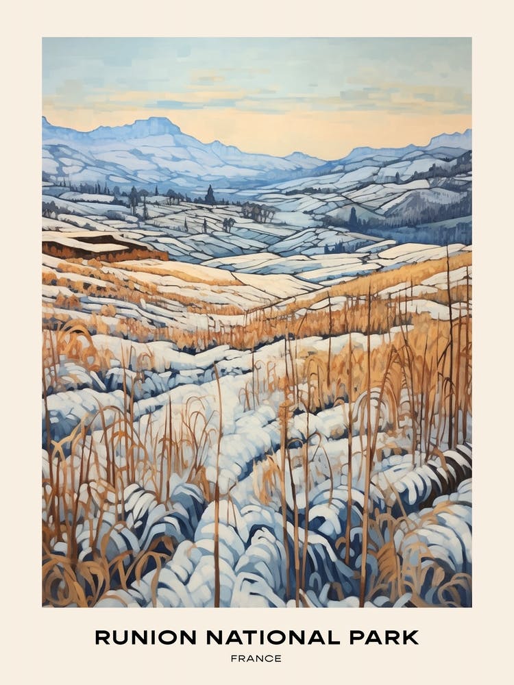 Runion National Park France 2 Poster