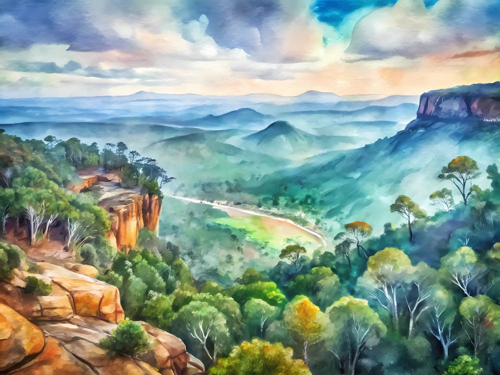 Van Gogh Grampians National Park Australia