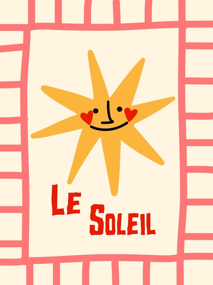 Le Soleil Poster