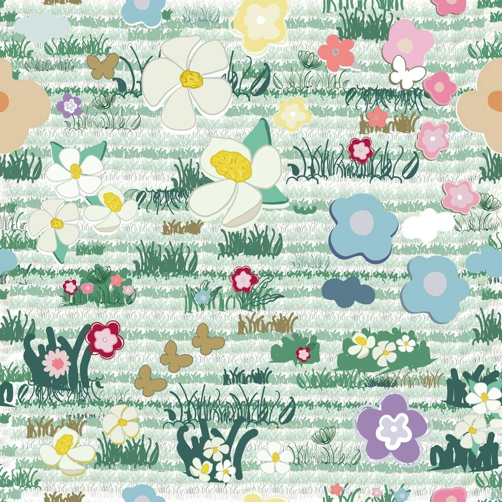 Cute Ditsy Floral Pattern Ii