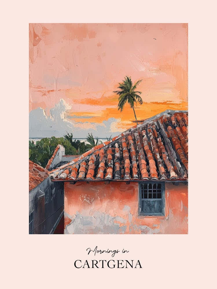 Mornings In Cartgena Rooftops Morning Skyline 1