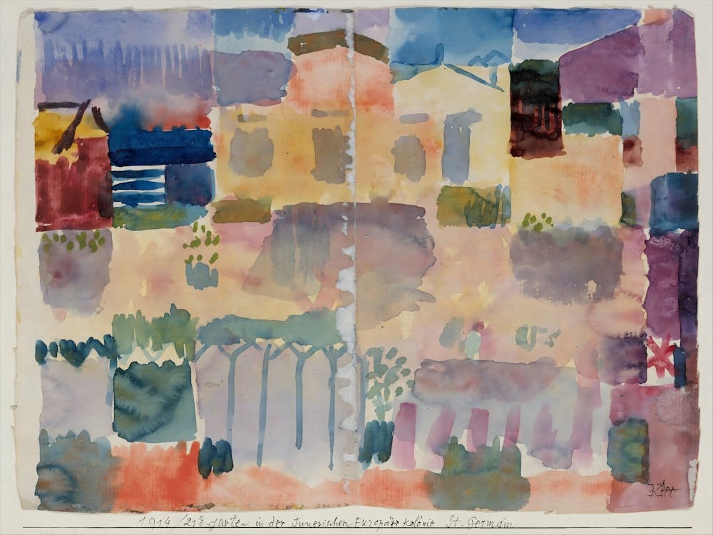 Paul Klee Garden In St, Home Decor