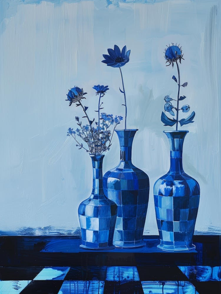 Blue Vases 1