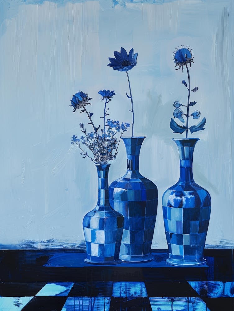 Blue Vases 1