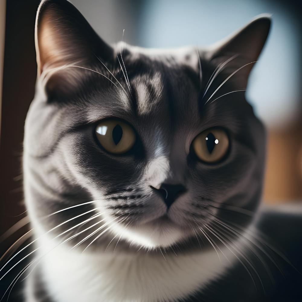 Portrait Of A Cat