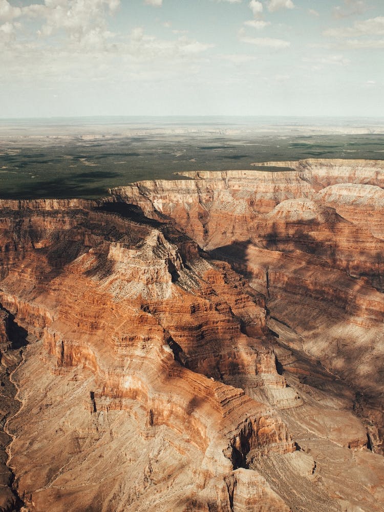 Cloud Patterns On The Grand Canyon