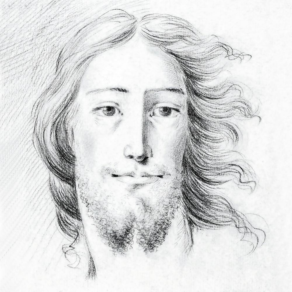 Christ Sketch, Jean Bernard
