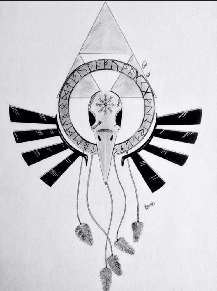 Viking raven