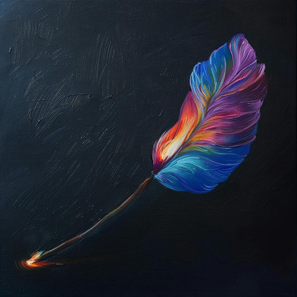 Feather Painting 2