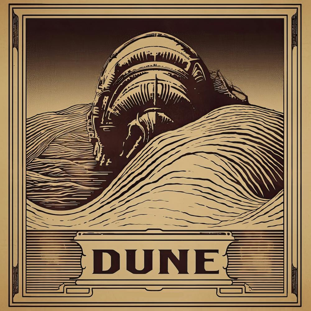 Dune Vintage Fan Art Poster 5