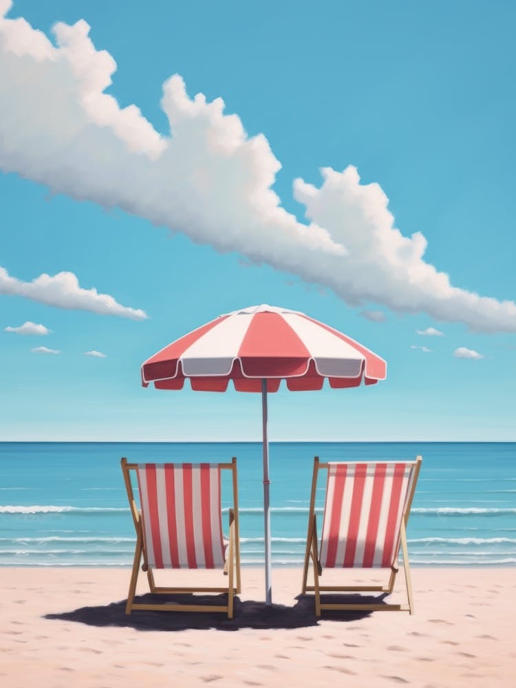 Beach Summer Illustration