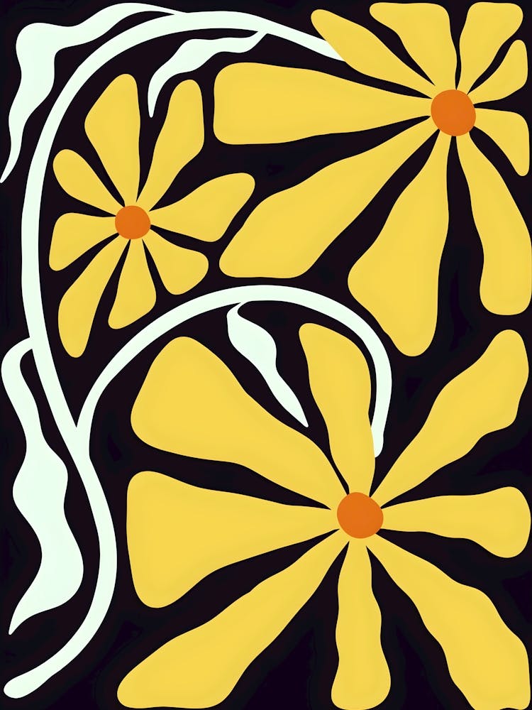 Henri Matisse Yellow Daisies 1