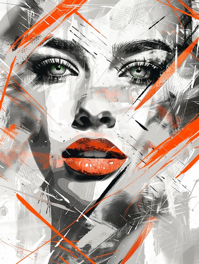 Abstract Of A Woman 1