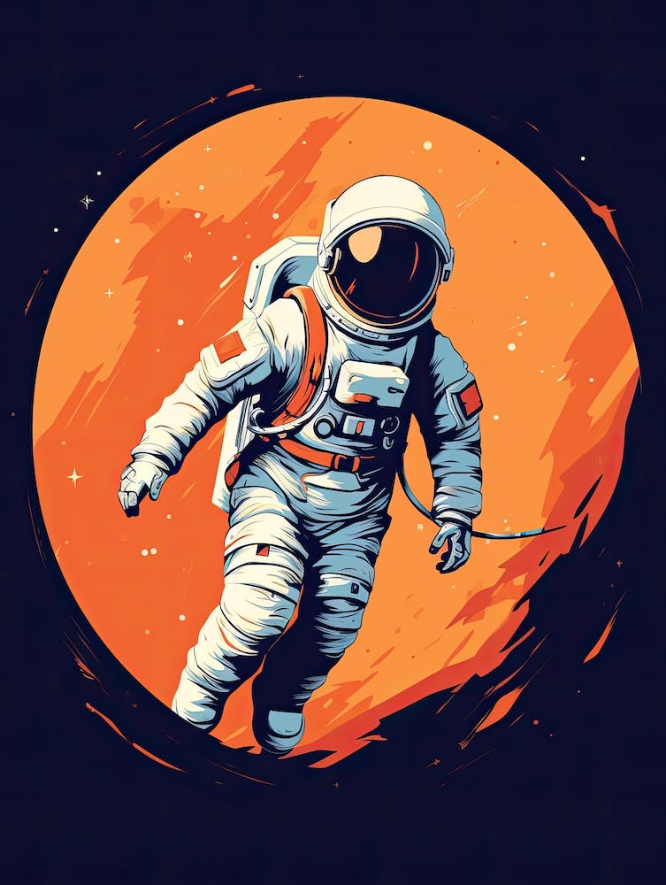 Beyond the Atmosphere: Astronaut's Ascendancy