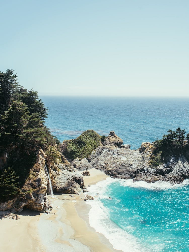 Mcway Falls Big Sur