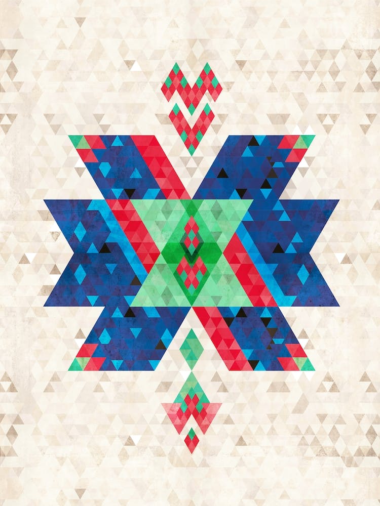 Bohemian Kilim Cross