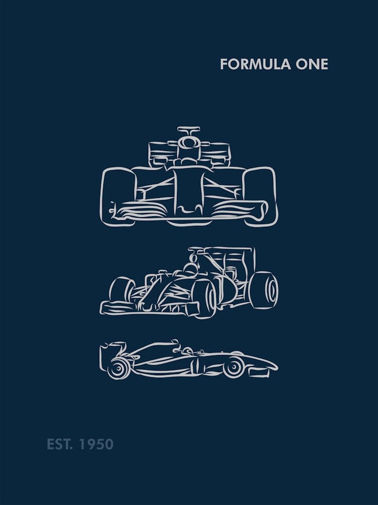 F1 Formula 1 F1 Merch Formula One F1 Poster Ferrari F1 Mercedes F1 F1 Wall Art Formula 1 Wall Art F1 Gifts