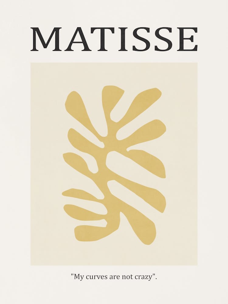 Inspired by Matisse - Yellow Flower 01