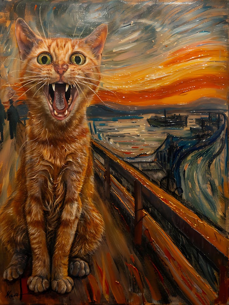 Fantastic Cat Screaming 3