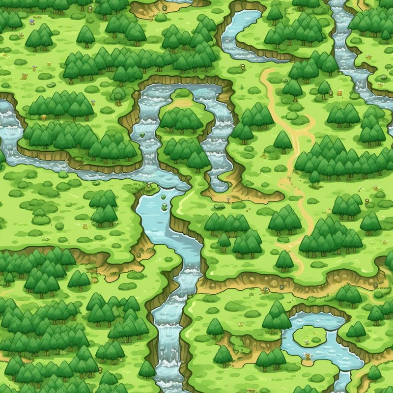 Map Of A Fantasy World