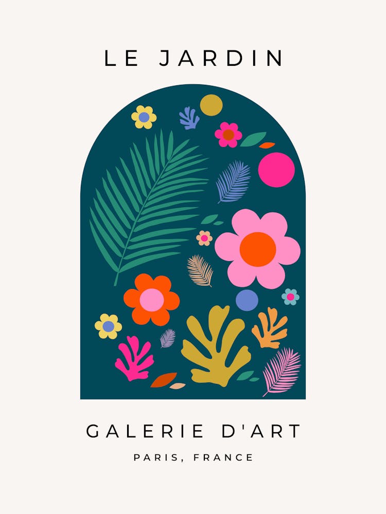 Le Jardin | 05 - Navy Blue Floral