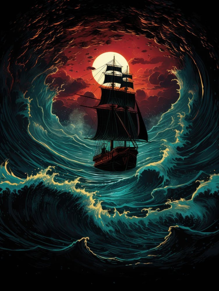 Ship In The Storm
