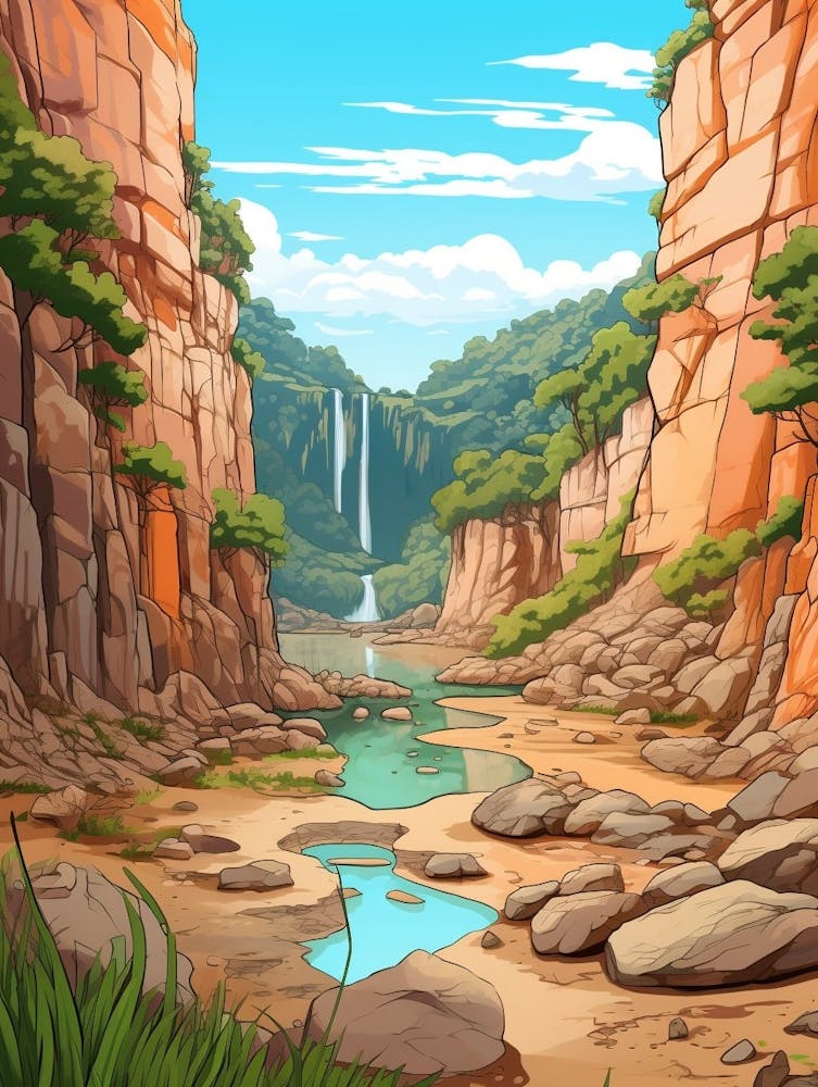 Tsitsikamma National Park Cartoon 1