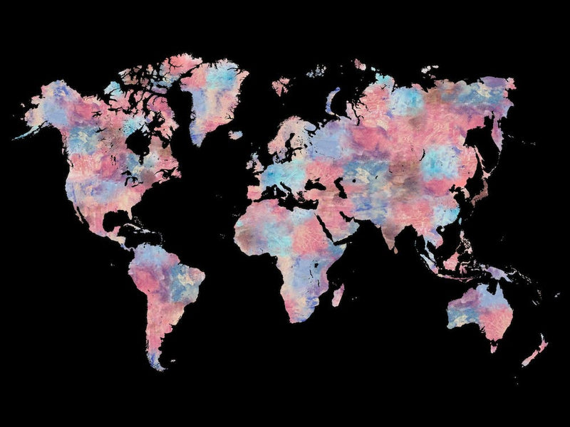 Wanderlust World Map