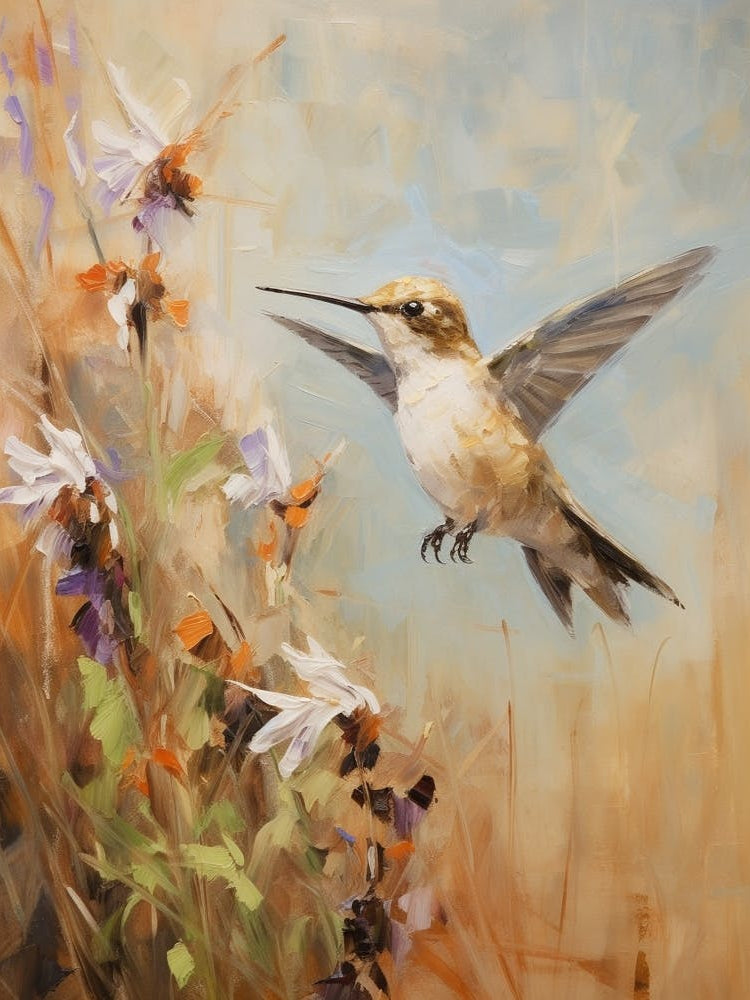 Bird Painting Hummingbird 1