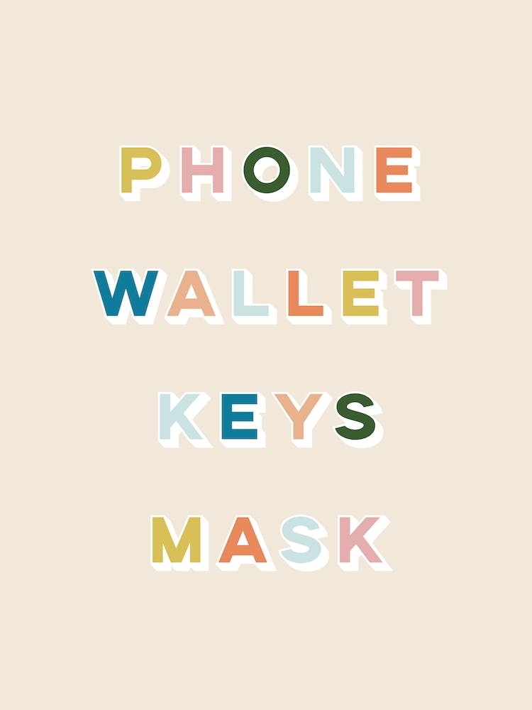 Phone Wallet Keys Mask 3