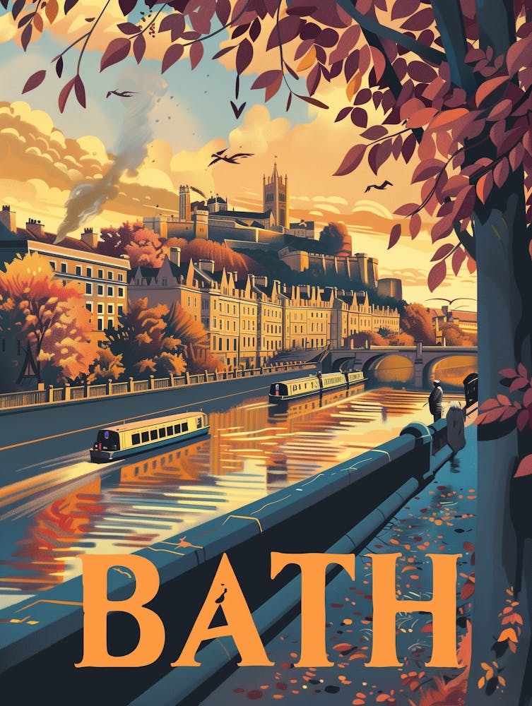 Bath In Autumn
