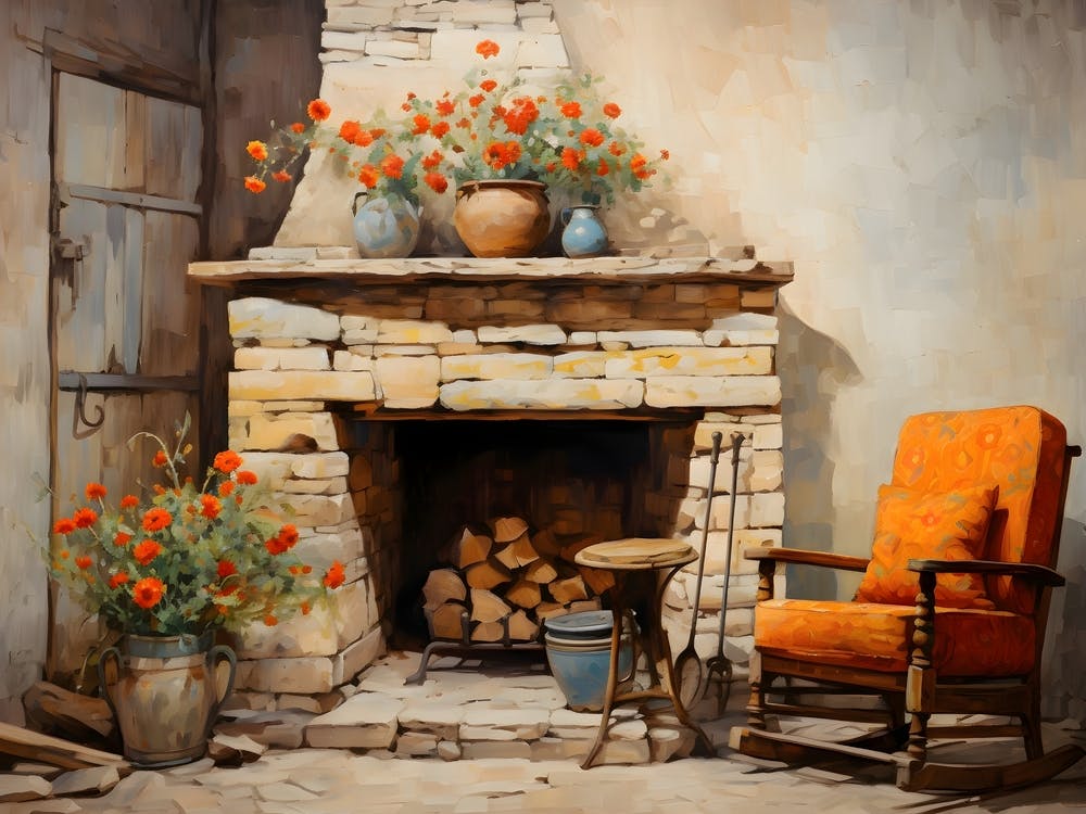 Old Stone Farm Warm Tones 12