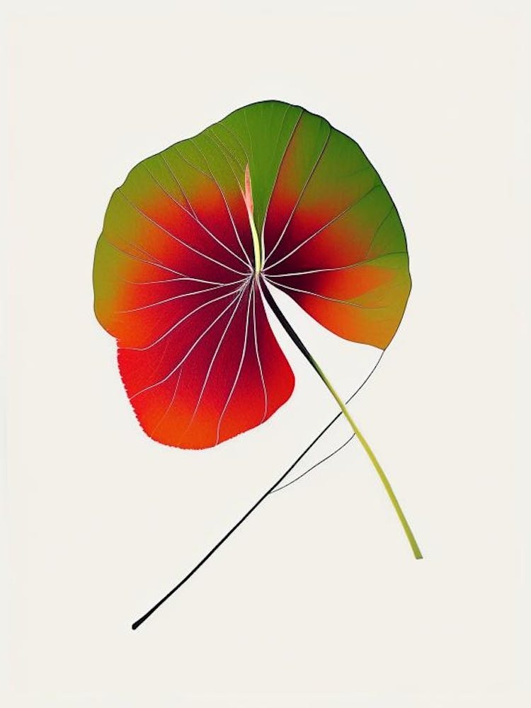 Nasturtium Leaf Abstract 2