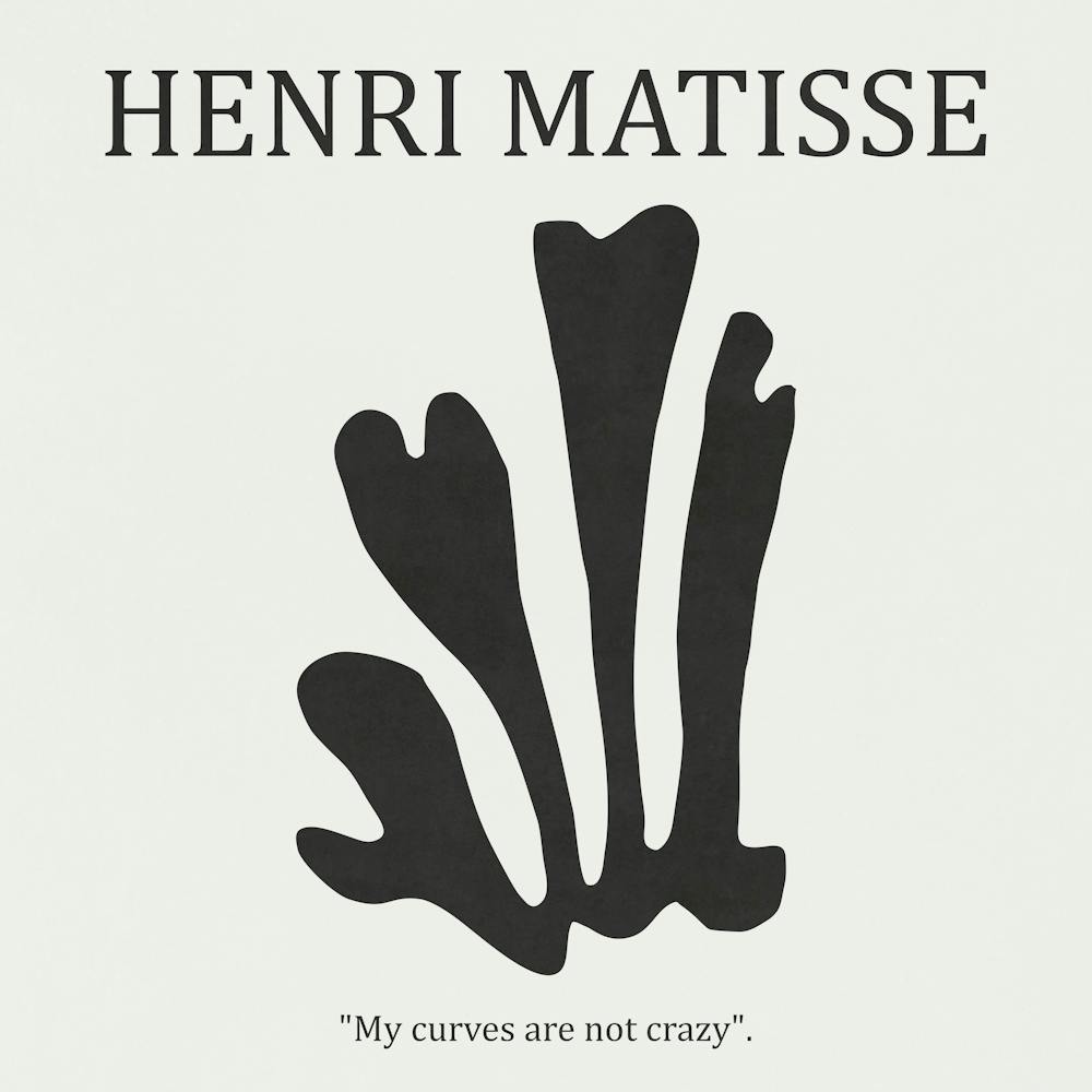 Black Leaf 02- Henri Matisse