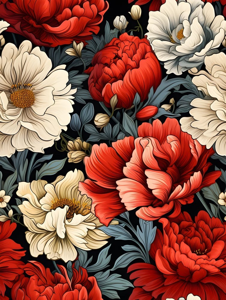 Floral Tile 1