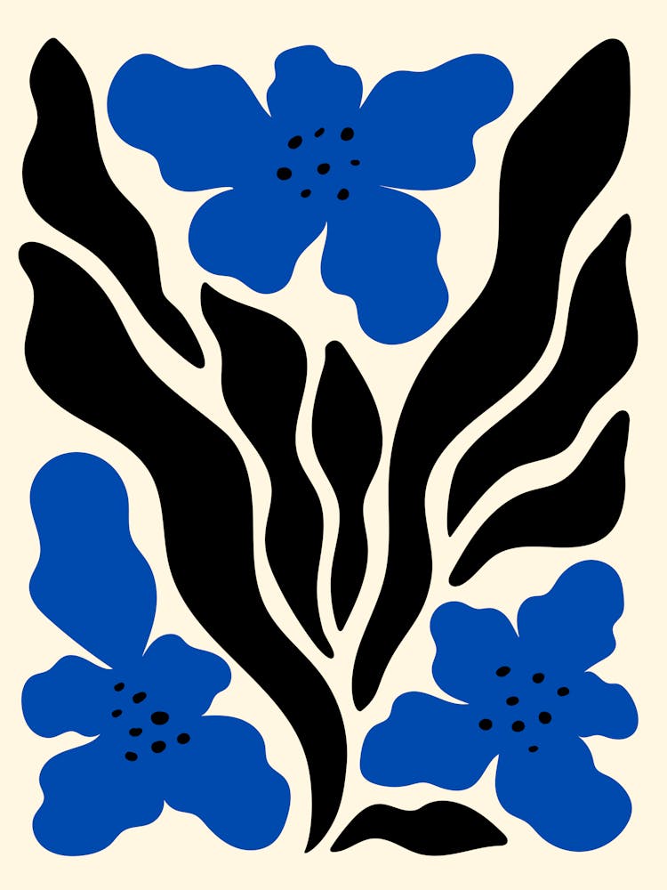 Blue Flowers 2