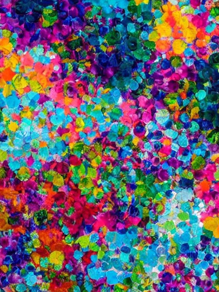 Acanthastrea Vibrant Painting