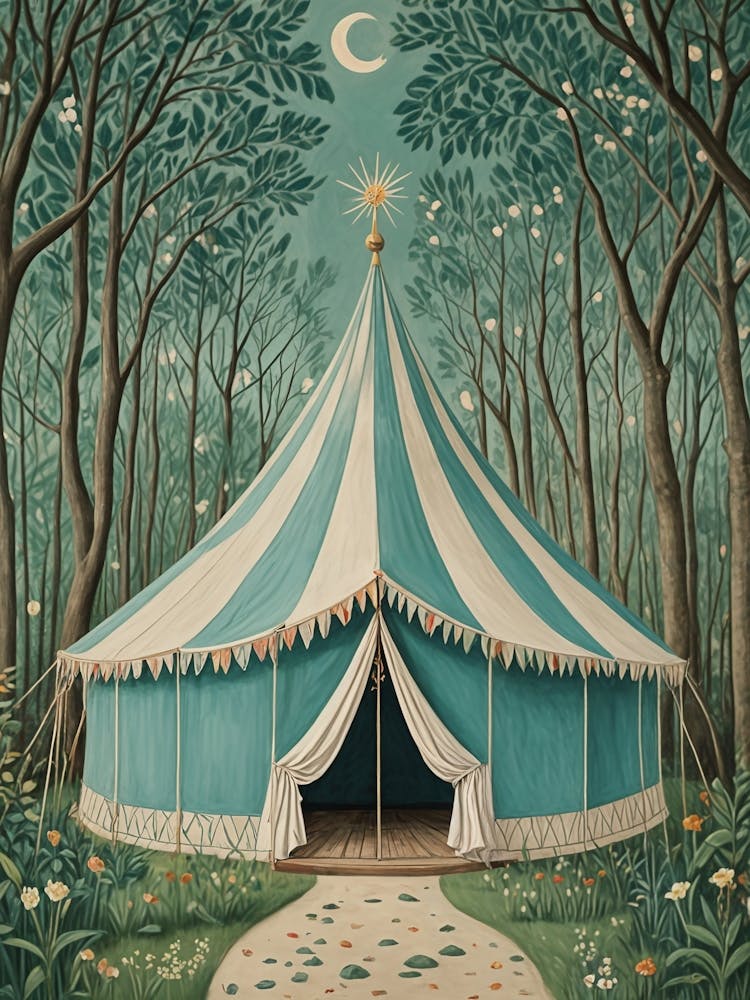 Circus Tent In The Woods 1
