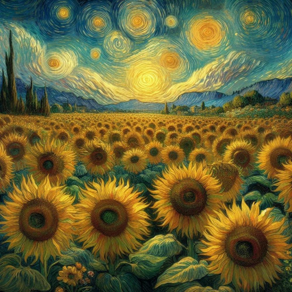 Sunflowers, Vincent van Gogh